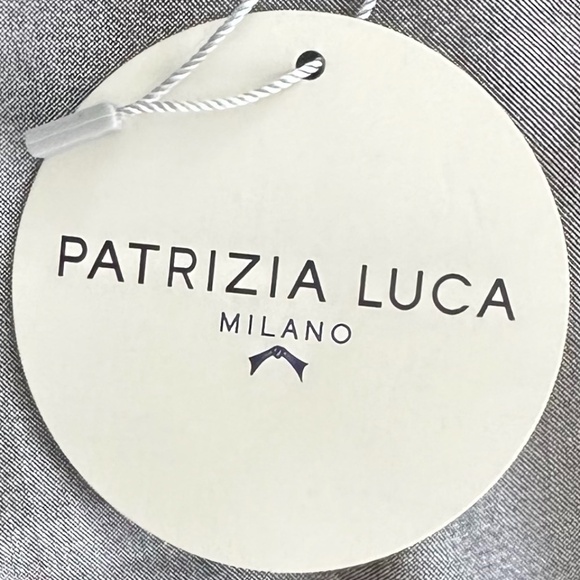 Patrizia Luca Tie Front Crop Top Black Size Small/Medium NWT - Picture 7 of 14